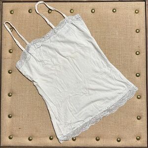Ann Taylor Ivory Lace Camisole